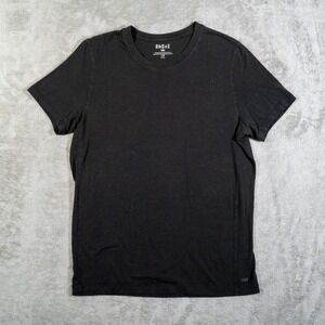 Rhone Shirt Mens Large Black Element Tee Pima Cotton Tech T-Shirt